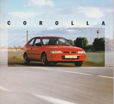 Prospekt Toyota Corolla Juli 1995 Technische Daten Ausstattungen
