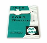 1959 Ford Thunderbird Reparaturhandbuch Werkstatthandbuch Buch Shop Manual