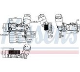 NISSENS Ölkühler, Motoröl 90836