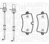 MAGNETI MARELLI Bremsbelagsatz, Scheibenbremse 363916060674