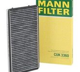 MANN-FILTER Innenraumfilter CUK 3360 Filter, Innenraumluft,Pollenfilter PORSCHE,BOXSTER (986),911 (997),911 (996),BOXSTER (987),911 Cabriolet (996)