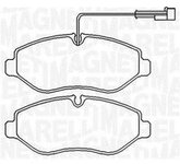 MAGNETI MARELLI Bremsbelagsatz, Scheibenbremse 363916060650