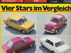 mot Auto Kritik Heft 21 10/1970 Test VW1302 Opel Kadett Fiat 128 Ford Escort