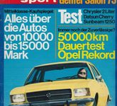 auto motor sport Heft 7 März 1973 Test Datsun Cherry 100 A Sunbeam 1250 TC Opel