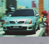 Prospekt Nissan Micra Februar 2001 Technische Daten Ausstattungen Preise