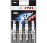 Bosch BOSCH Zündkerze 0 242 232 802 Zündkerzen,Kerzen VW,AUDI,MERCEDES-BENZ,Golf IV Schrägheck (1J1),POLO (9N_),Golf V Schrägheck (1K1),TOURAN (1T1, 1T2)