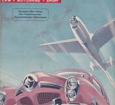 auto motor sport Heft 22 November 1950 Englische PKW Freikolbenmotor MB L6600