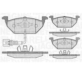 MAGNETI MARELLI Bremsbelagsatz, Scheibenbremse 363916060132