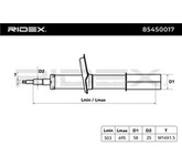 RIDEX Stoßdämpfer 854S0017 Federbein,Stossdämpfer FIAT,PEUGEOT,CITROËN,DUCATO Pritsche/Fahrgestell (230),DUCATO Bus (230),DUCATO Kasten (244)