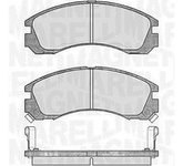 MAGNETI MARELLI Bremsbelagsatz, Scheibenbremse 363916060339