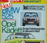 auto motor sport Heft 18 September 1973 Audi 80 GL VW1303LS Riechert BMW 2002 T