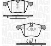 MAGNETI MARELLI Bremsbelagsatz, Scheibenbremse 363916060823