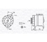 MAGNETI MARELLI Generator 063321154010