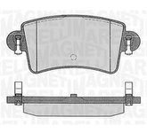 MAGNETI MARELLI Bremsbelagsatz, Scheibenbremse 363916060365