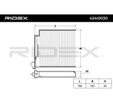 RIDEX Innenraumfilter 424I0030 Filter, Innenraumluft,Pollenfilter RENAULT,NISSAN,DACIA,CLIO II (BB0/1/2_, CB0/1/2_),Clio III Schrägheck (BR0/1, CR0/1)