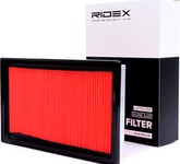 RIDEX Luftfilter 8A0006 Motorluftfilter,Filter für Luft OPEL,FORD,NISSAN,Kadett E CC (T85),Astra F CC (T92),Astra F Caravan (T92)