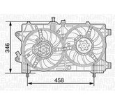 MAGNETI MARELLI Lüfter, Motorkühlung 069422447010