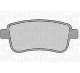 MAGNETI MARELLI Bremsbeläge hinten (Satz) 363916060382