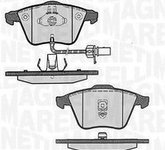 MAGNETI MARELLI Bremsbelagsatz, Scheibenbremse 363916060607