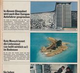 Zeitschrift ADAC Motorwelt Heft 8 August 1970 z.B. Test: Opel Commodore GS/E