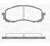 MAGNETI MARELLI Bremsbelagsatz, Scheibenbremse 363916060400