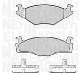 MAGNETI MARELLI Bremsbelagsatz, Scheibenbremse 363916060393