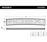 RIDEX Innenraumfilter 424I0085 Filter, Innenraumluft,Pollenfilter BMW,ALPINA,3 Limousine (E46),3 Touring (E46),X3 (E83),3 Coupe (E46),3 Compact (E46)