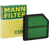 MANN-FILTER Luftfilter C 2240 Motorluftfilter,Filter für Luft HONDA,CIVIC VIII Hatchback (FN, FK),FR-V (BE),CIVIC VIII Stufenheck (FD, FA)