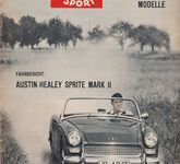 auto motor sport Heft 18 26.August 1961 Austin Healey Sprite NSU Fiat Mercedes