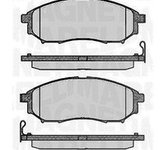 MAGNETI MARELLI Bremsbelagsatz, Scheibenbremse 363916060683