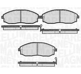 MAGNETI MARELLI Bremsbelagsatz, Scheibenbremse 363916060279