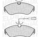 MAGNETI MARELLI Bremsbelagsatz, Scheibenbremse 363916060185