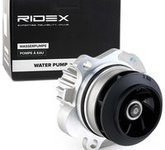 RIDEX Wasserpumpe 1260W0035 Kühlmittelpumpe,Kühlwasserpumpe VW,AUDI,SKODA,Golf IV Schrägheck (1J1),Golf IV Variant (1J5),Golf IV Cabrio (1E)