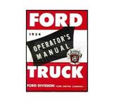 1954 Ford F100 - F350 Pick Up Bedienungsanleitung Owners Operators Manual 