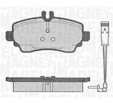 MAGNETI MARELLI Bremsbelagsatz, Scheibenbremse 363916060517