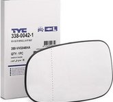 TYC Außenspiegelglas 338-0042-1 Spiegelglas,Spiegelglas, Außenspiegel VOLVO,V70 II (285),V50 (545),S60 I (384),C30 (533),S40 II (544)