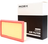 RIDEX Luftfilter 8A0259 Motorluftfilter,Filter für Luft RENAULT,DACIA,SUZUKI,CLIO II (BB0/1/2_, CB0/1/2_),KANGOO (KC0/1_),Scénic I (JA0/1_, FA0_)