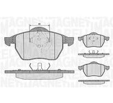 MAGNETI MARELLI Bremsbelagsatz, Scheibenbremse 363916060146