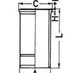 KOLBENSCHMIDT Kolbenschmidt Zylinderlaufbuchse 89879110