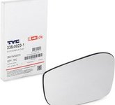 TYC Außenspiegelglas 338-0023-1 Spiegelglas,Spiegelglas, Außenspiegel VOLVO,V70 II (285),S60 I (384),S80 I (184)