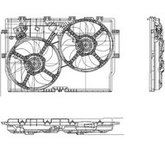 MAGNETI MARELLI Lüfter, Motorkühlung 069422578010