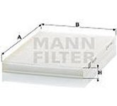 MANN-FILTER Mann Filter Filter, Innenraumluft CU2218