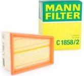 MANN-FILTER Luftfilter C 1858/2 Motorluftfilter,Filter für Luft OPEL,RENAULT,NISSAN,Vivaro A Kastenwagen (X83),Vivaro A Combi (X83)