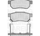 MAGNETI MARELLI Bremsbelagsatz, Scheibenbremse 363916060457