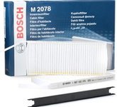 Bosch BOSCH Innenraumfilter 1 987 432 078 Filter, Innenraumluft,Pollenfilter MERCEDES-BENZ,OPEL,RENAULT,CITAN Kasten (415),Citan Kombi / Tourer (415)