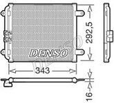 DENSO Kondensator, Klimaanlage DCN02032