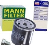 MANN-FILTER Mann Filter Ölfilter+Schraube+Ölwechselanhänger Dacia: Sandero II, Logan II Renault: Clio IV, Megane III,