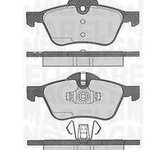 MAGNETI MARELLI Bremsbelagsatz, Scheibenbremse 363916060332