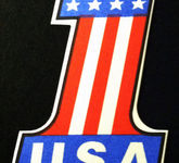 Lufterfrischer 3 versch. Duftnoten USA No.1 Logo America First Stars and Stripes