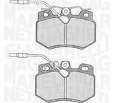 MAGNETI MARELLI Bremsbelagsatz, Scheibenbremse 363916060167